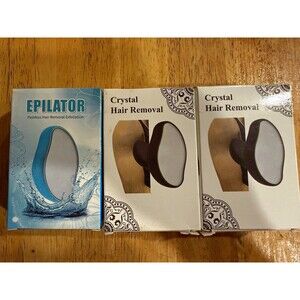 Crystal Hair Eraser Epilator Painless Exfoliating Hair Removal Washable